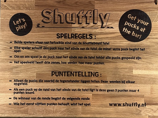 spelregels Shuffleboard